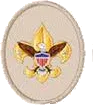 Tenderfoot rank badge